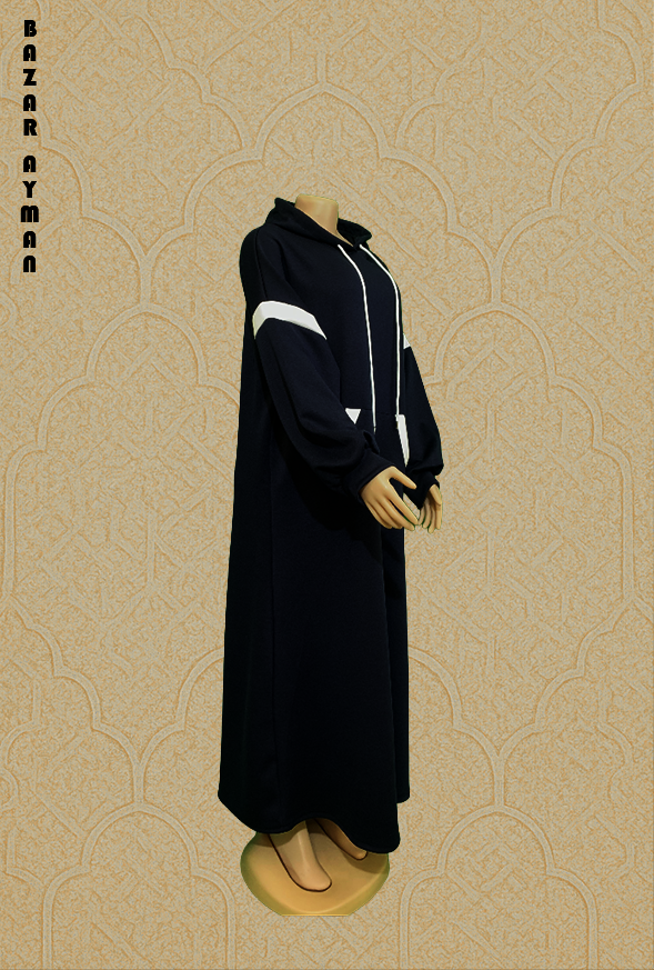 Sudadera larga con capucha – disponible en varios colores